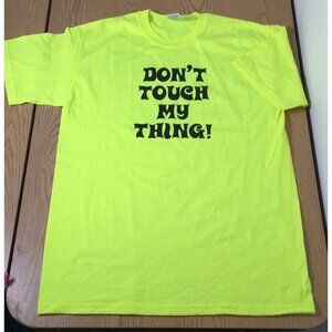 New Mens Hooters Vintage T-shirt “Don’t Touch My Thing” Size Medium